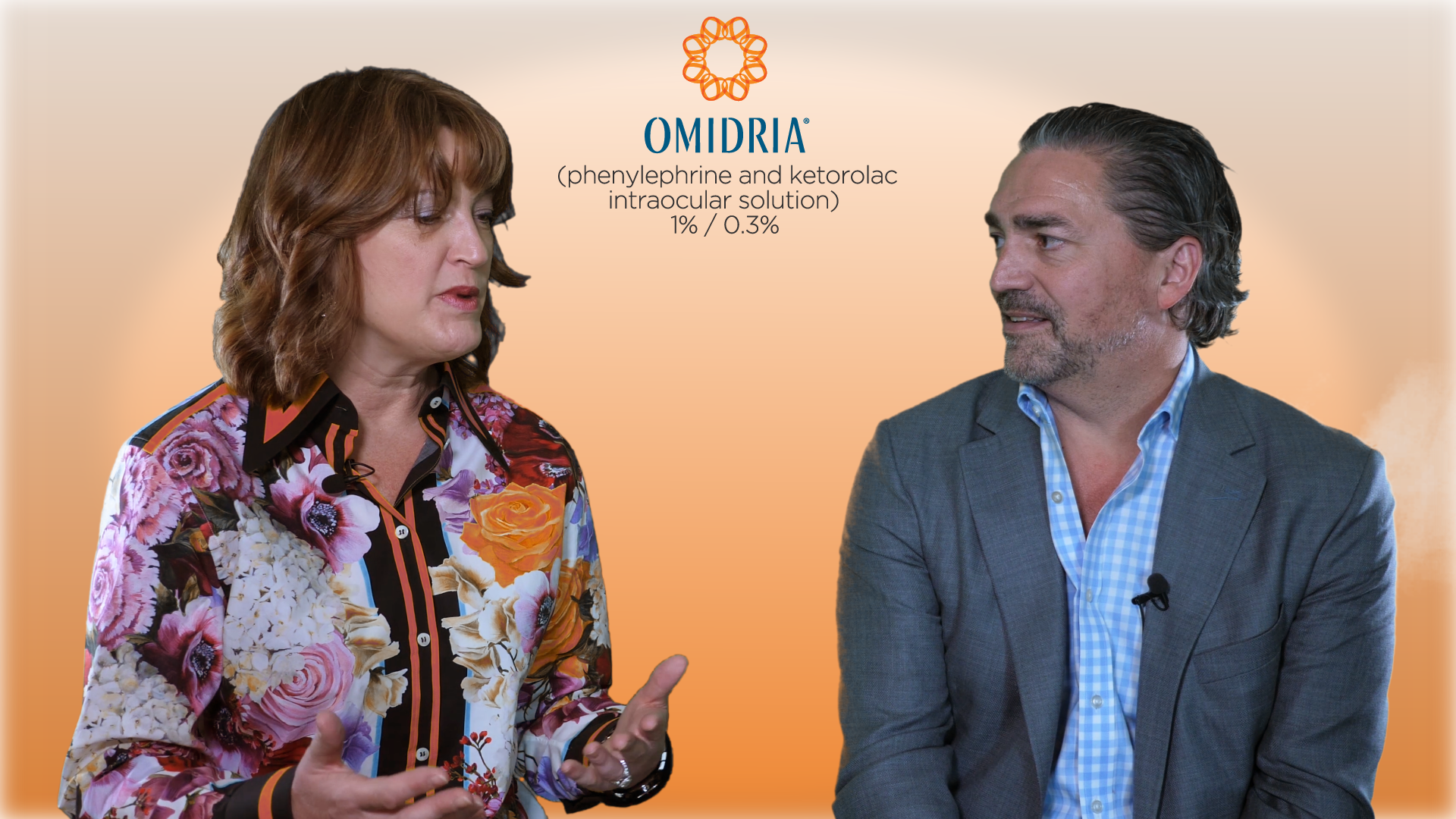 Keith Walter/Denise Visco – OMIDRIA + topical NSAID alone reduces CME, rebound iritis, and pain/photophobia compared to a post-op regimen of steroid + NSAID2,5-