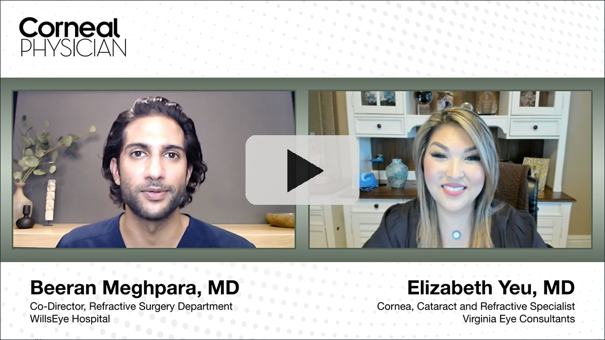 Part 11: Beeran Meghpara, MD and Elizabeth Yeu, MD discuss cell therapy for endothelial disease.