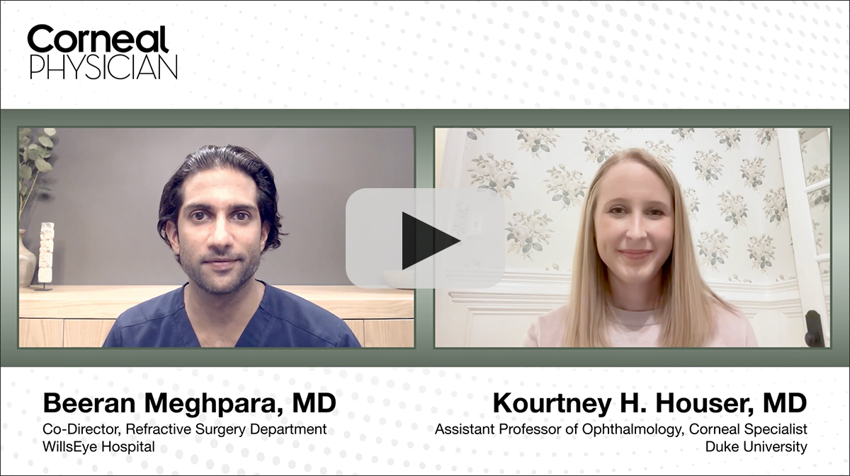 Part 12: Beeran Meghpara, MD and Kourtney Houser, MD discuss techniques for treating dry eye that have made a significant impact in her practice.