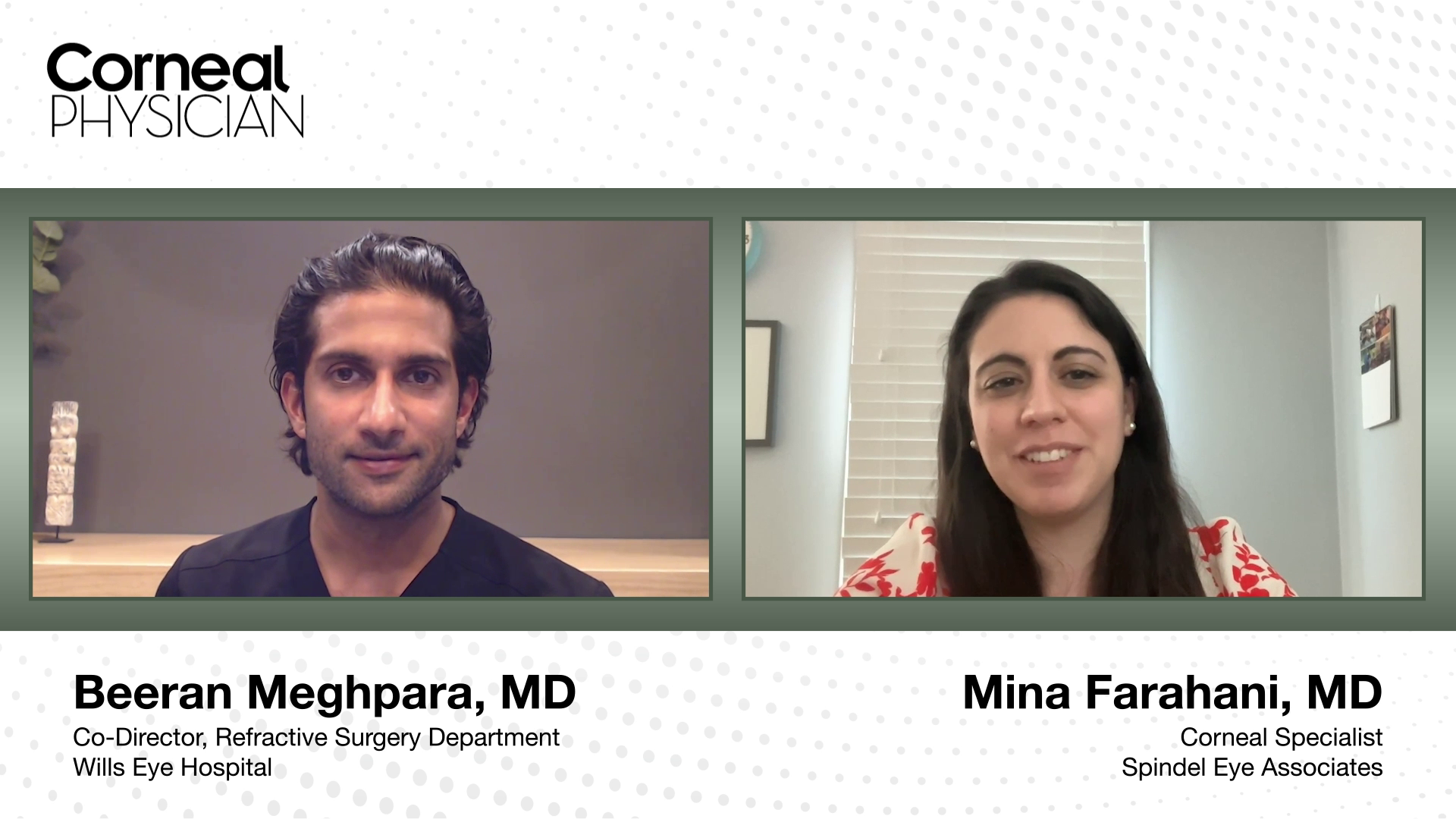 Part 26: Beeran Meghpara, MD, and Mina Farahani, MD, discuss how new cancer medications affect keratopathy.